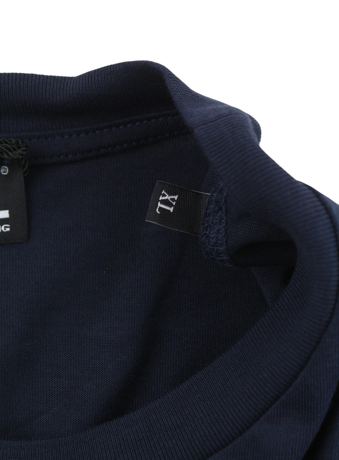 Diesel T-just 260141 Off Men T-shirtdark Blue Cotton Tricot Short Sleeve