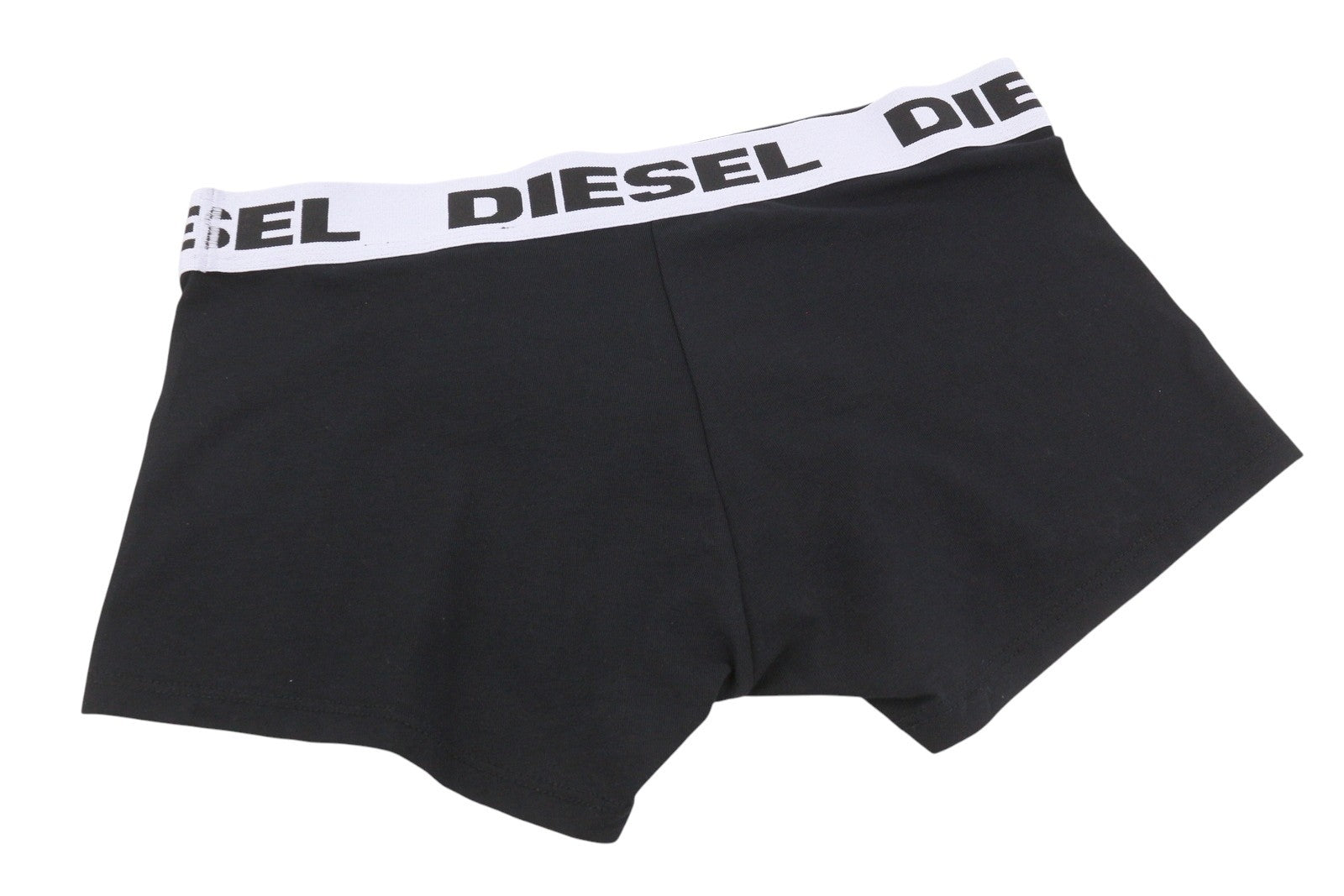 Diesel Umbx-shawnthreepack-out Men Underwearblack & White Boxers 3pc