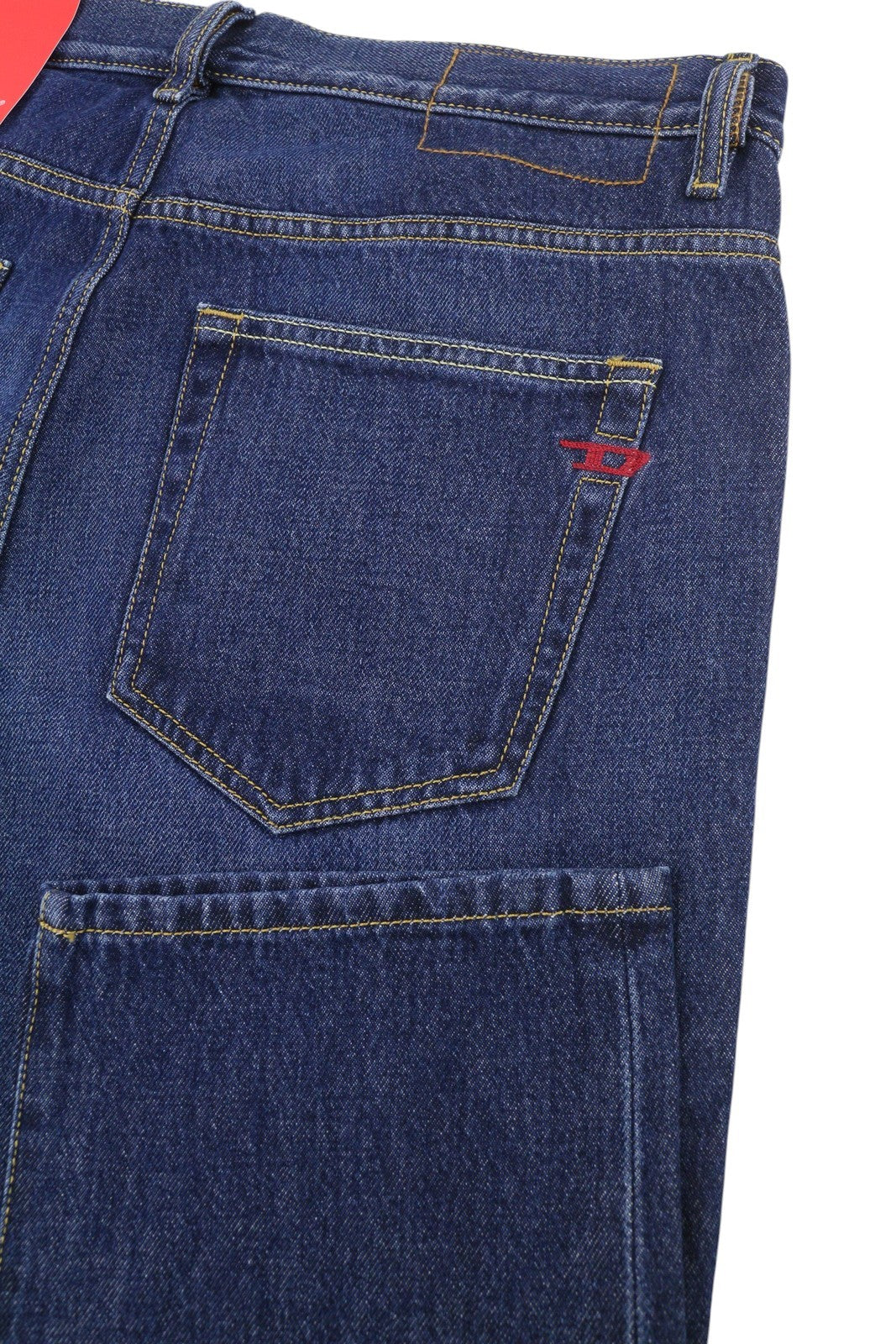 Diesel 2020 D-viker 09c03 Men Jeansblue Faded Regular Straight Rrp160