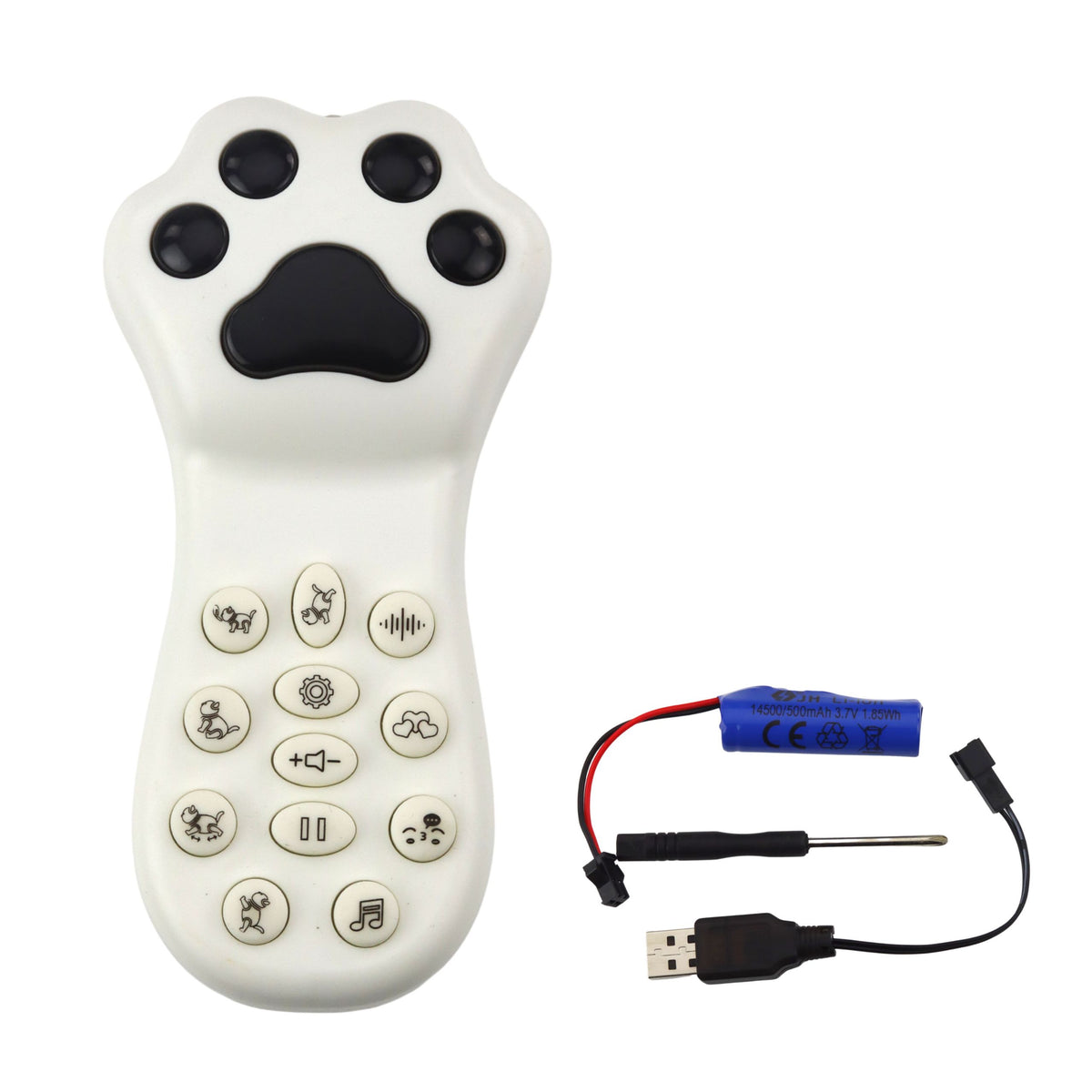 Interaktywny Robot Kitten Zdalnie sterowany Rc Pilot Szary