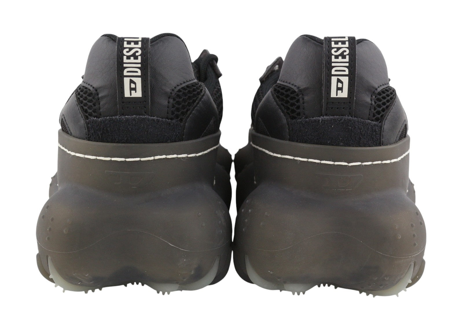 Diesel S-prototype P1 Men Sneakers Eu45 Black Low Top Laced Rrp350