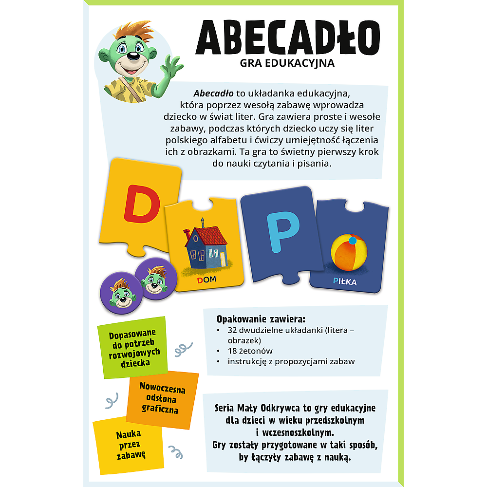 Spel - Alphabet / Little Explorer Trefl 02811