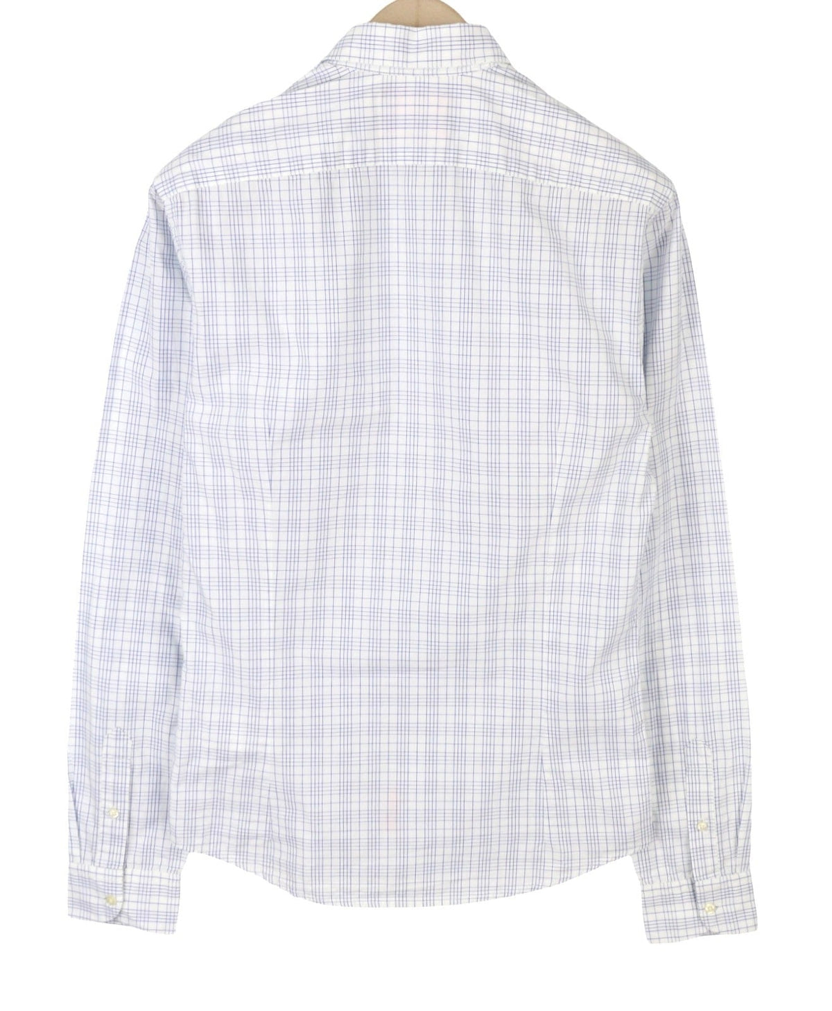 Scotch & Soda Mænd Shirtwhite Plaid Bomuld Button-up Patch Pocket Spread