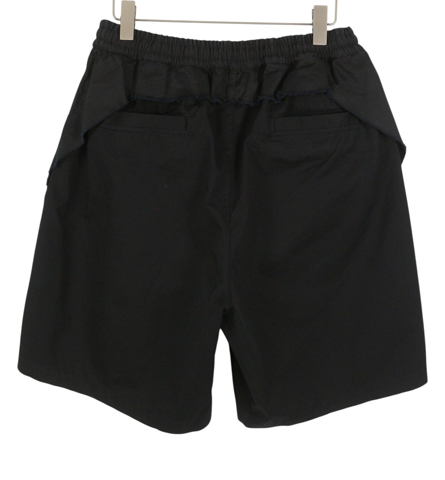 Diesel P-gustaf Men Shortsblack Relaxed Distressed Pull On Rrp195