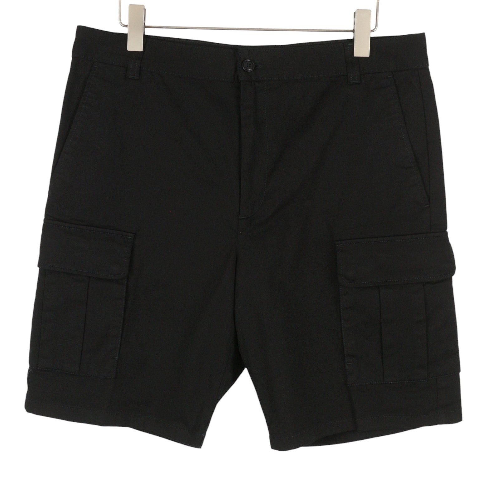 Diesel P-argy-short-out Men Shorts 52black Zip Fly Cargo Rrp175