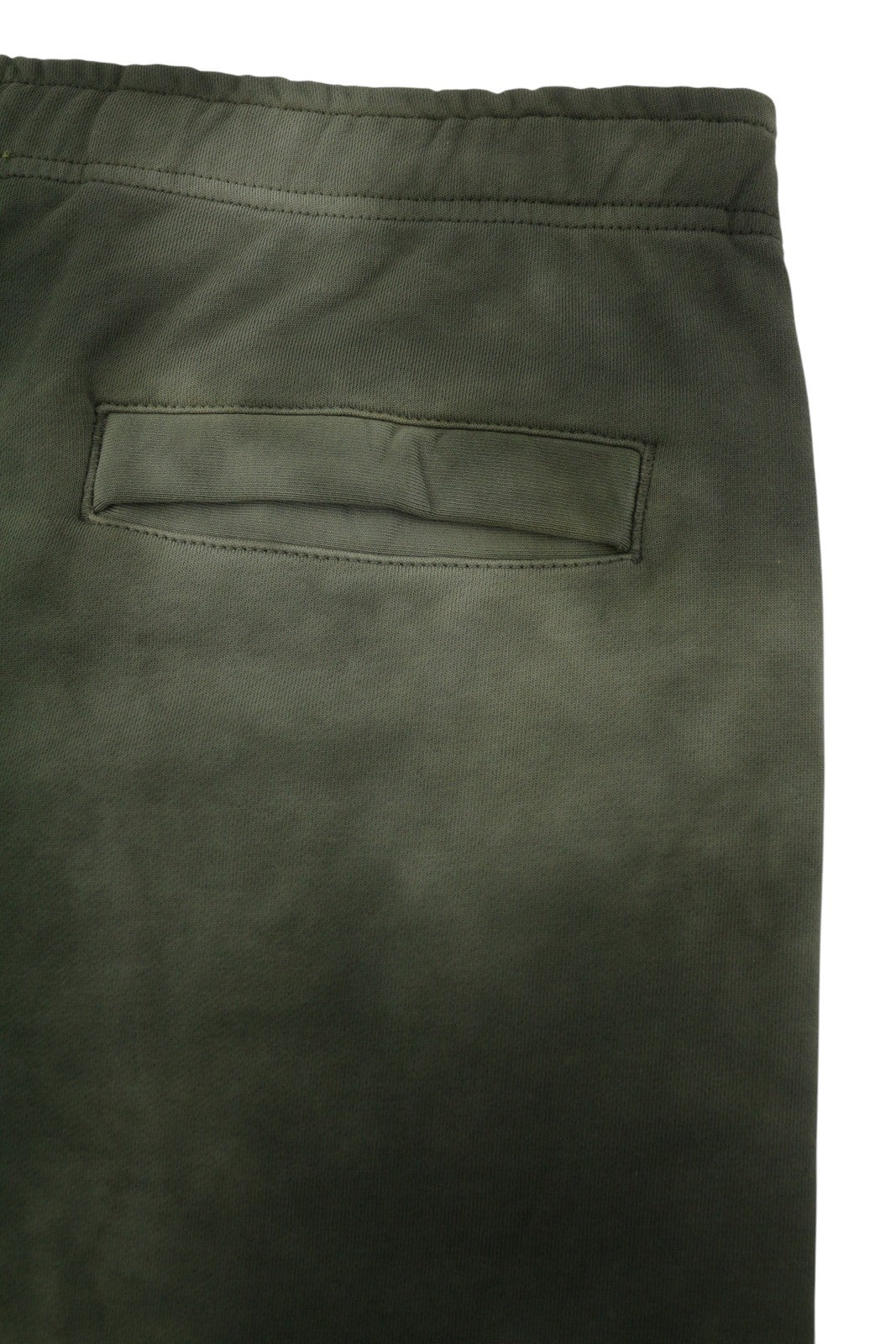 Diesel P-marky-sho-g2 Men Shortsgreen Faded Elastic Waistband Rrp125