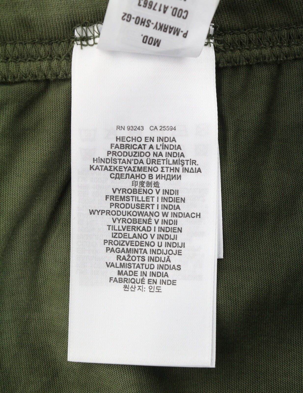 Diesel P-marky-sho-g2 Men Shortsgreen Faded Elastic Waistband Rrp125