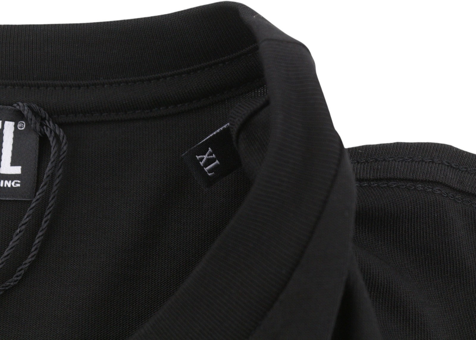 Diesel T-diego New D Logo Men T-shirtblack Crew Neck Pull On Short Sleeve