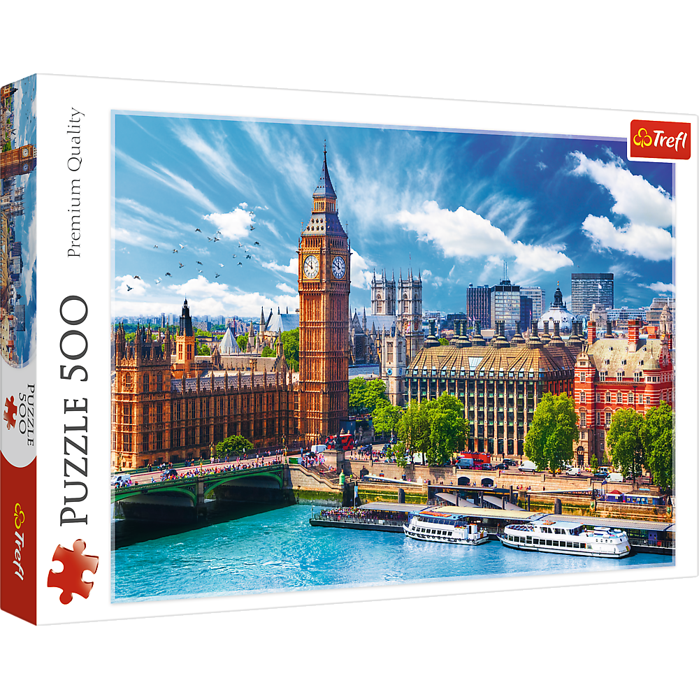 Puzzle 500 Pcs. Sunny London - Trefl 37329