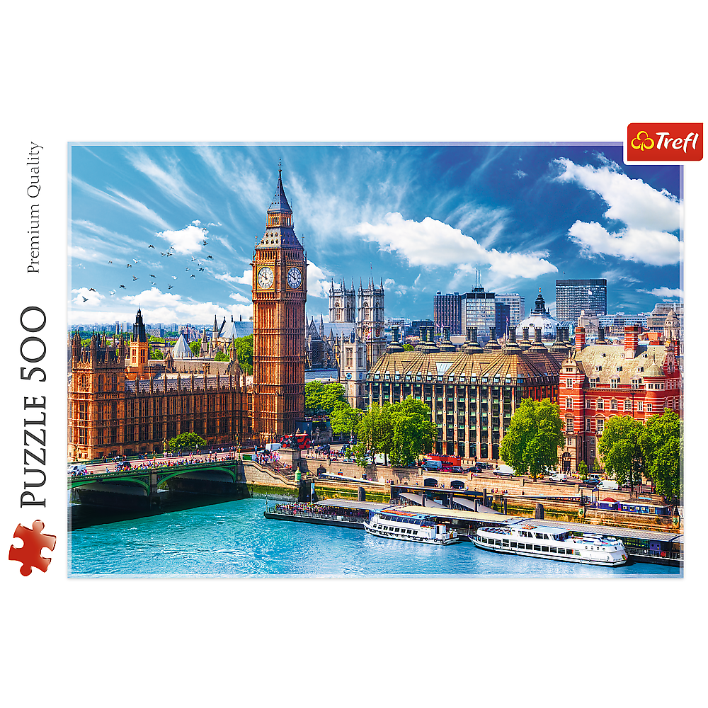 Puzzle 500 Pcs. Sunny London - Trefl 37329