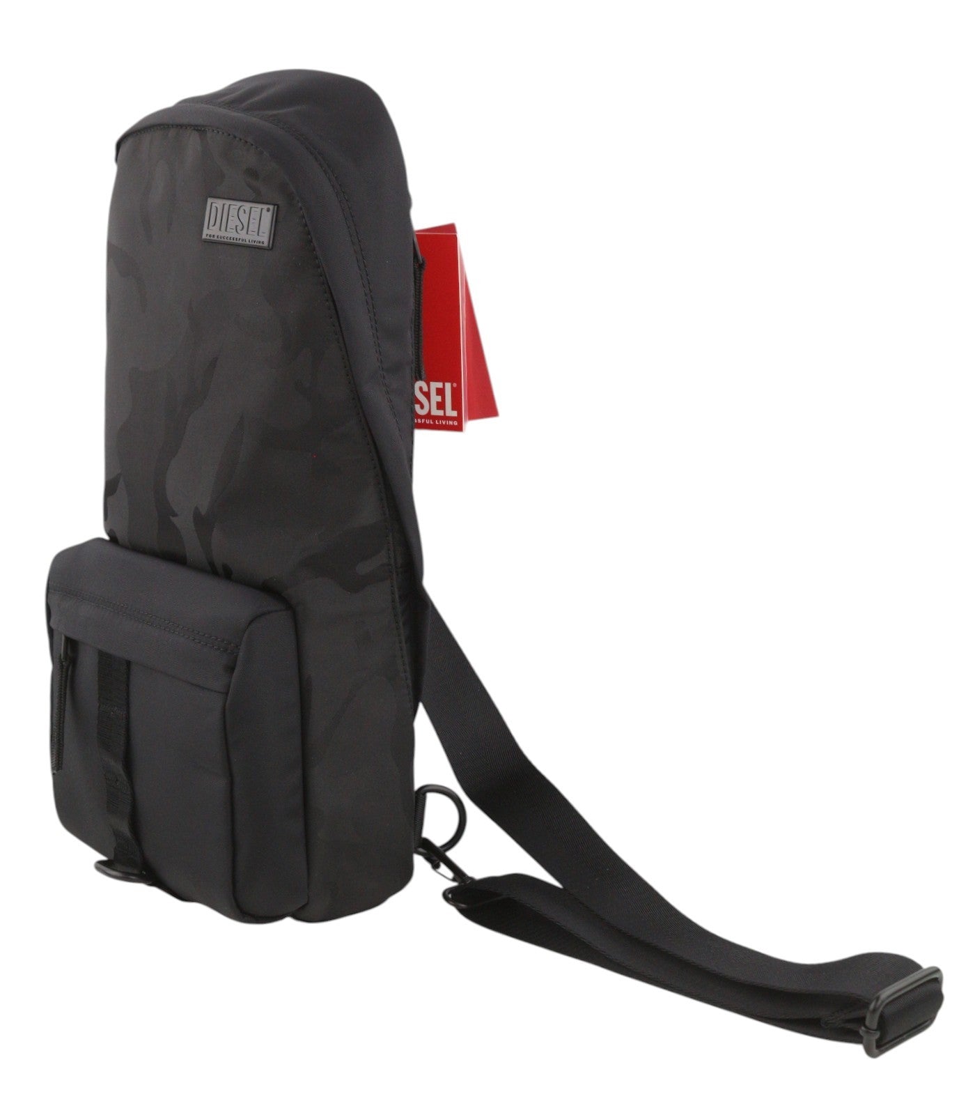 Diesel Dsrt Dsrt Slingbag Men Bagblack Camouflage Zipper Rrp325