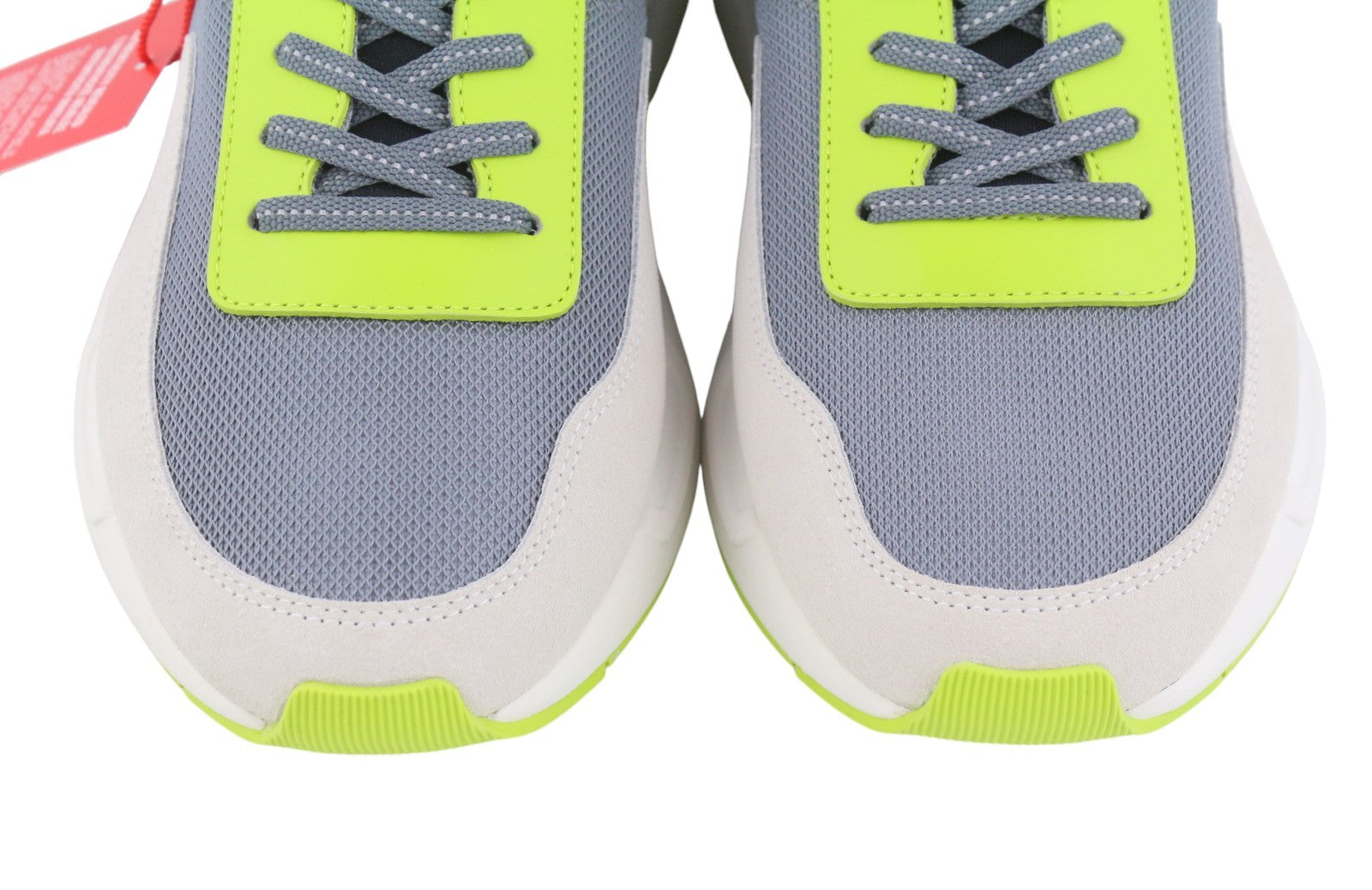 Diesel S-serena Low Men Sneakers Eu43 Grey Leather Details Almond Lace Rrp195