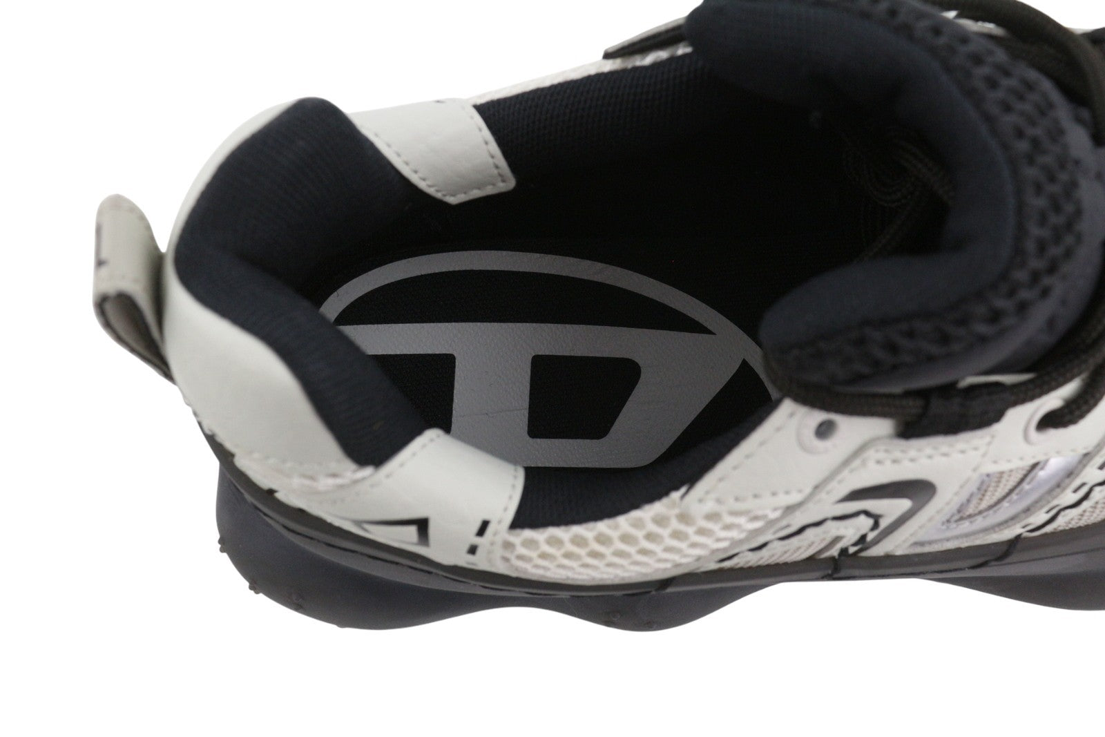 Diesel S-prototype P1 Men Sneakers Eu43 Grey Silver Low Top Laced Rrp350