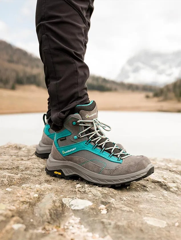 Pantofi Trekking Damă Garsport Verau Mid Waterproof Blue