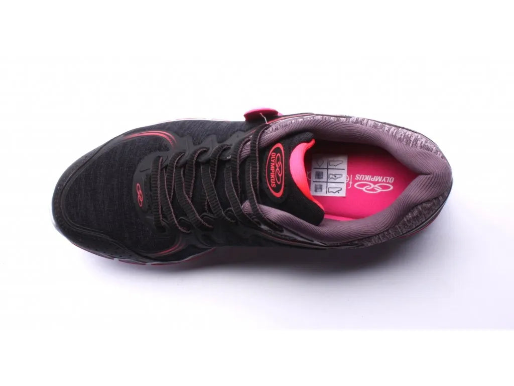 Športová obuv olympikus flit black-vanguard black 37