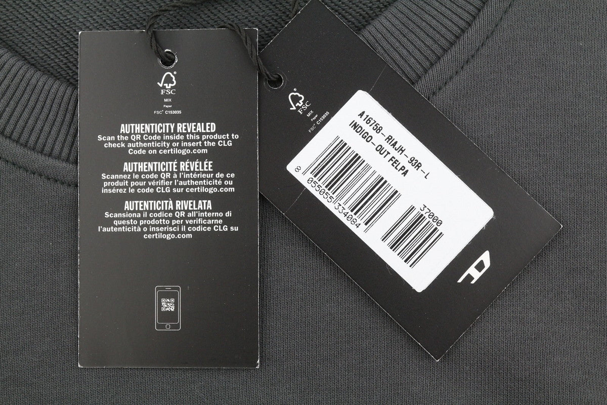 Bluza z kapturem w kolorze indygo
