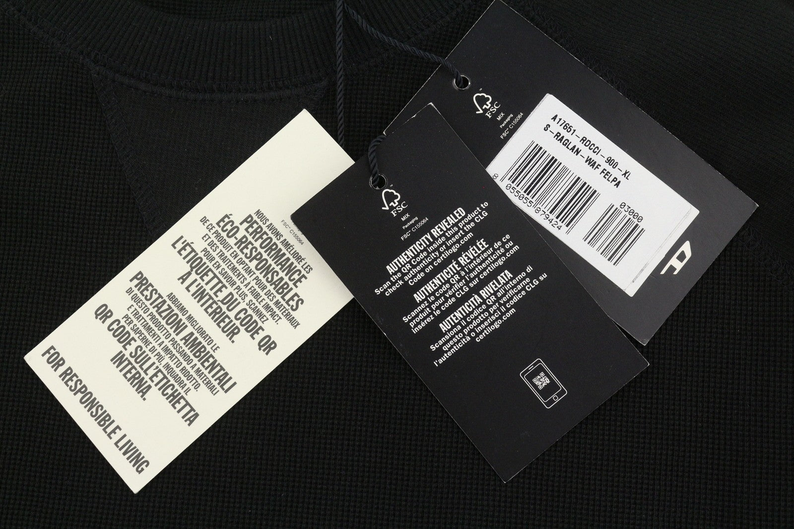Sweatshirt S-raglan-waf