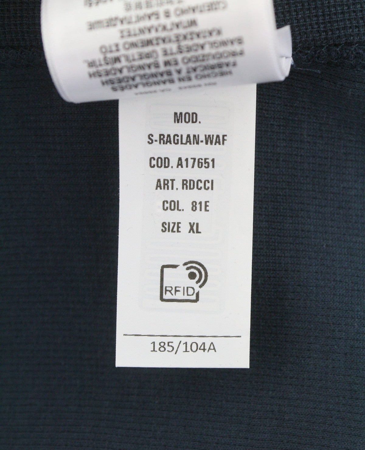 Sweatshirt S-raglan-waf
