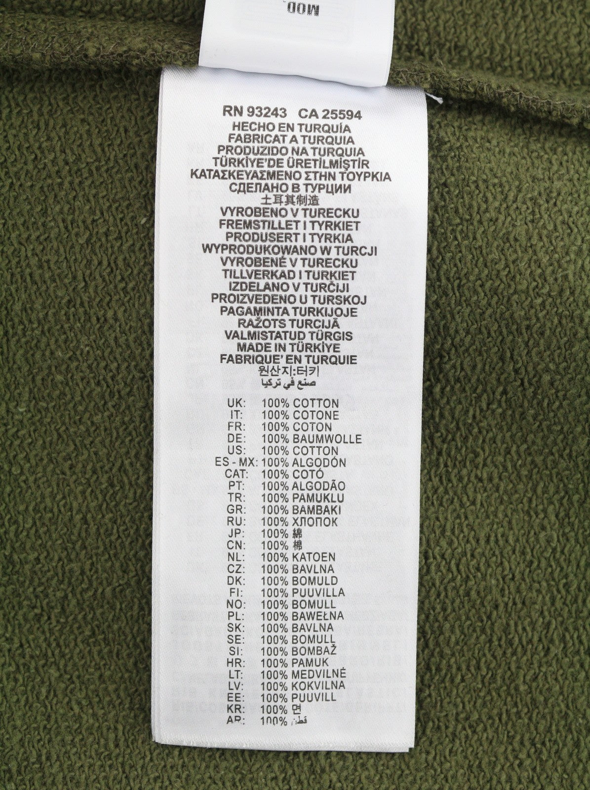 Diesel S-macs-hood-megoval-d Men Hoodiekhaki Green Kangaroo Pocket Rrp250