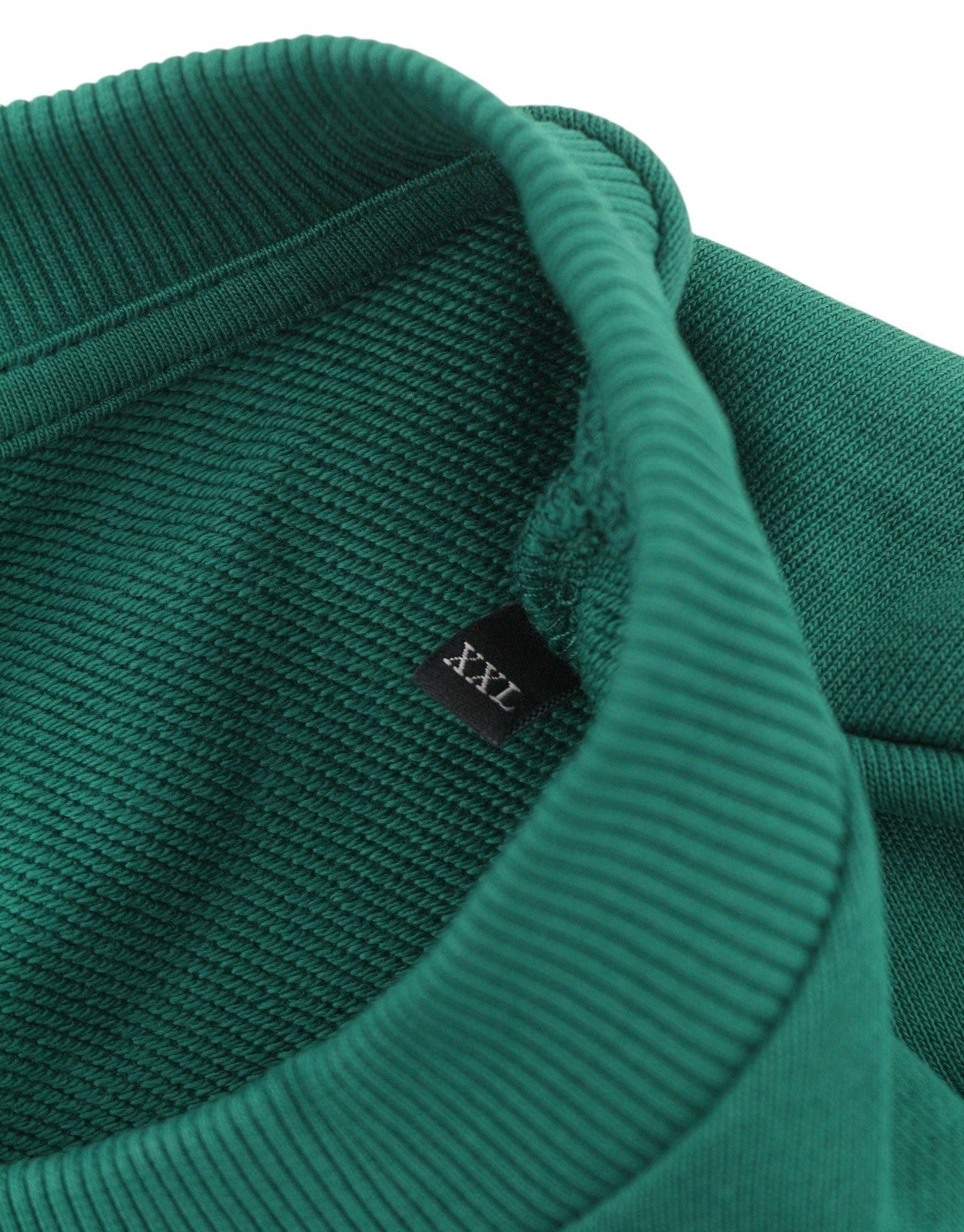 Diesel S-girk-k12 Men Sweatshirt 2xl Green Cotton Crew Neck Pull On