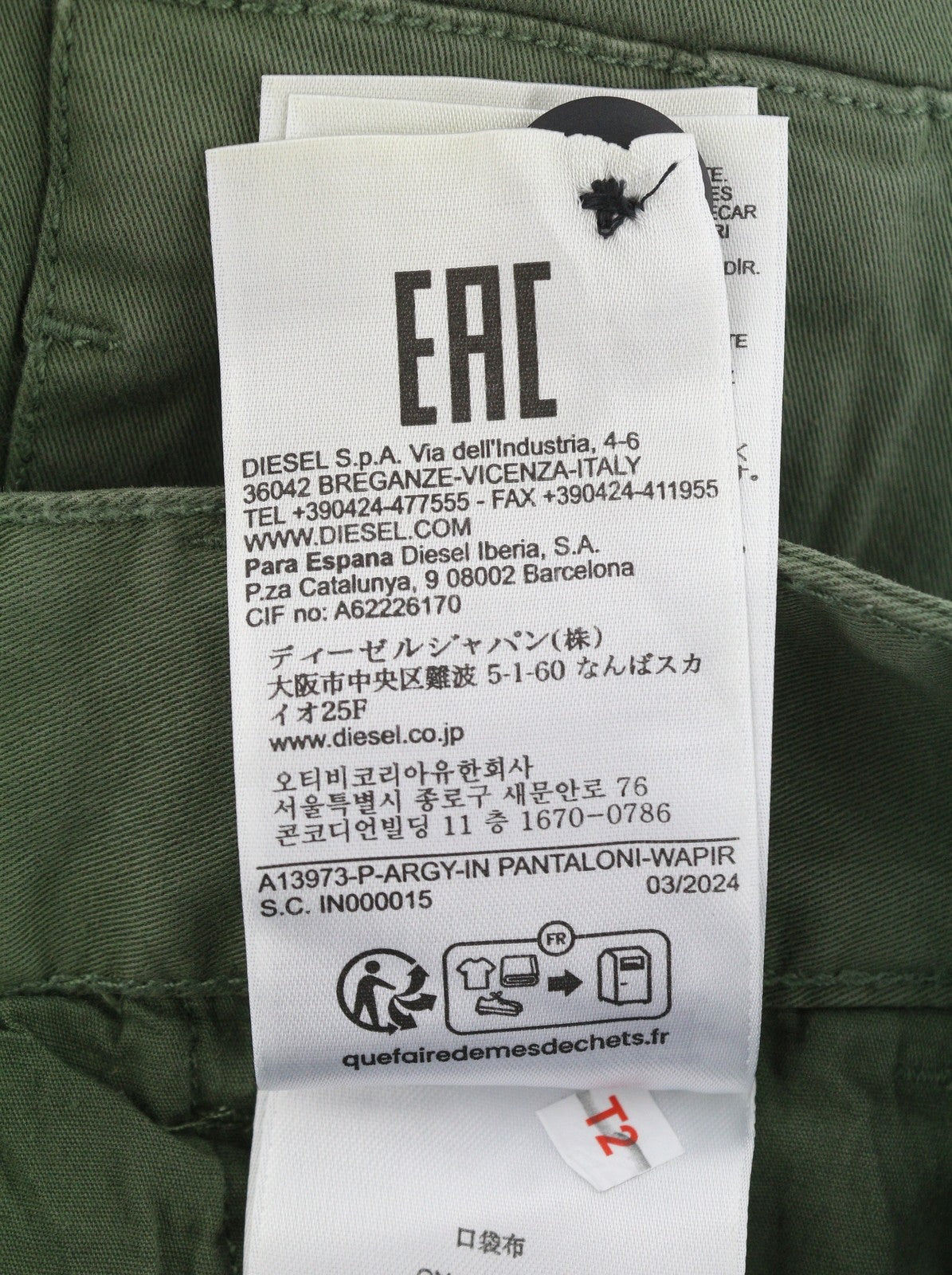Trousers P-argy-in