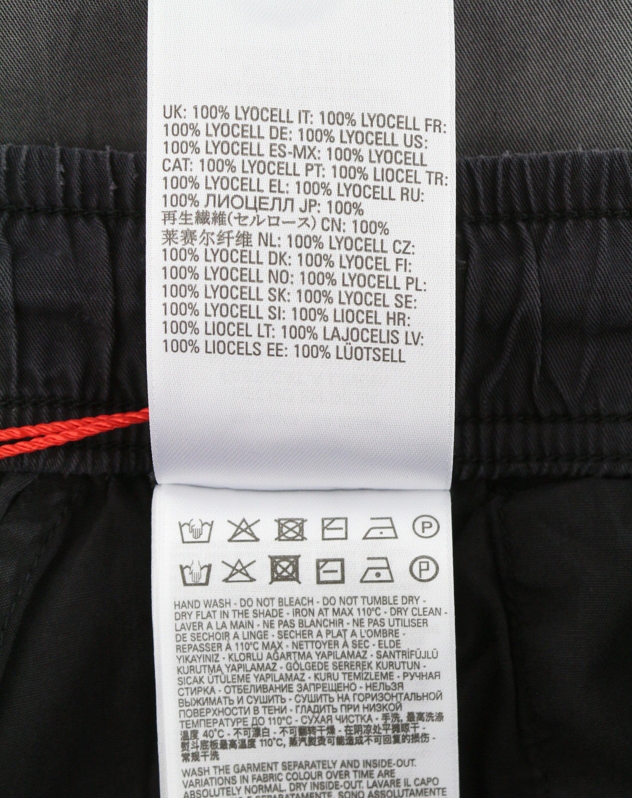 Мъжки панталон Diesel P-fergy-treat 0dmav 50grey Faded Elastic Waist Rrp175
