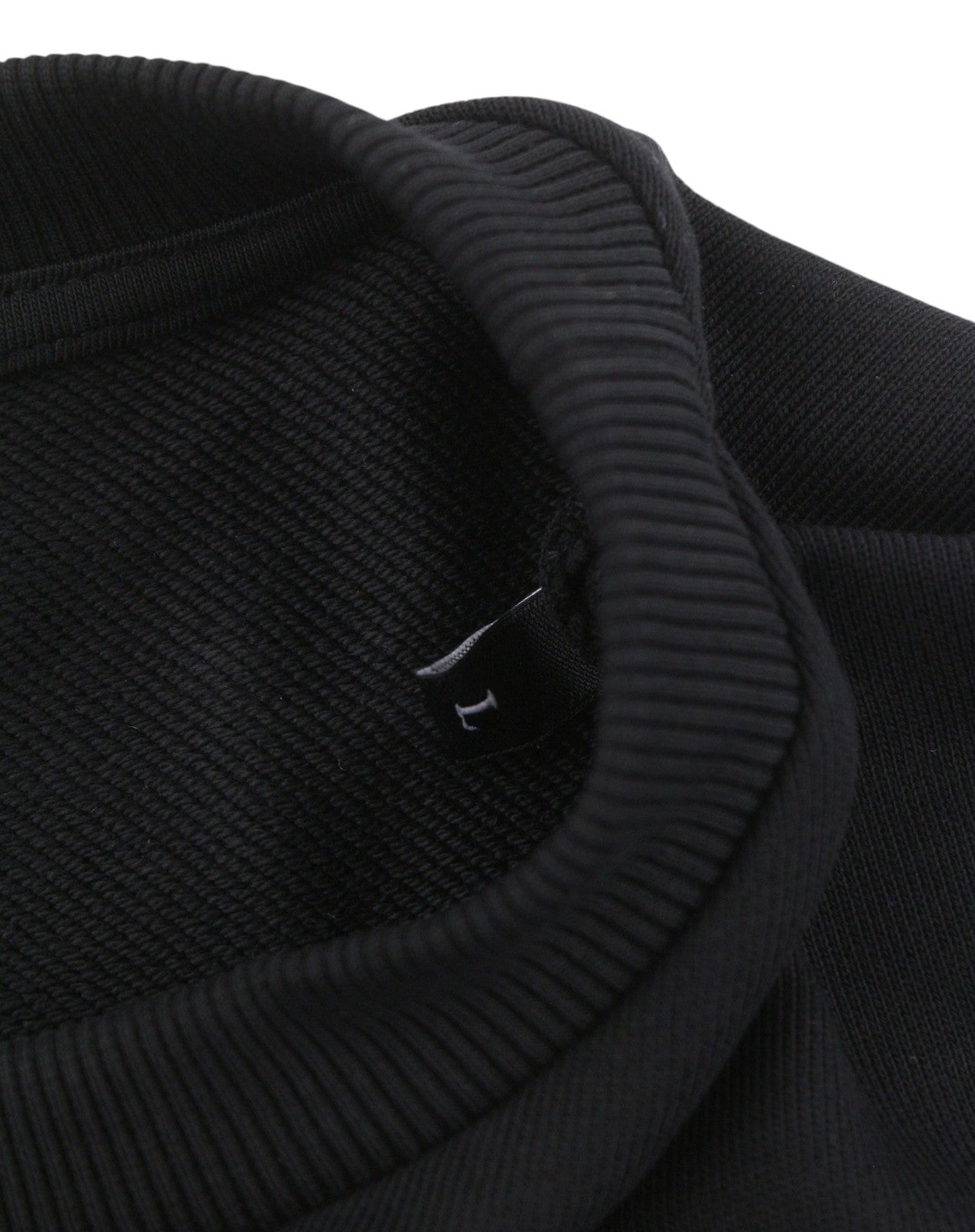 Diesel S-gir-crewneck Tone On Tone Men Sweatshirtblack Front Logo Pull On