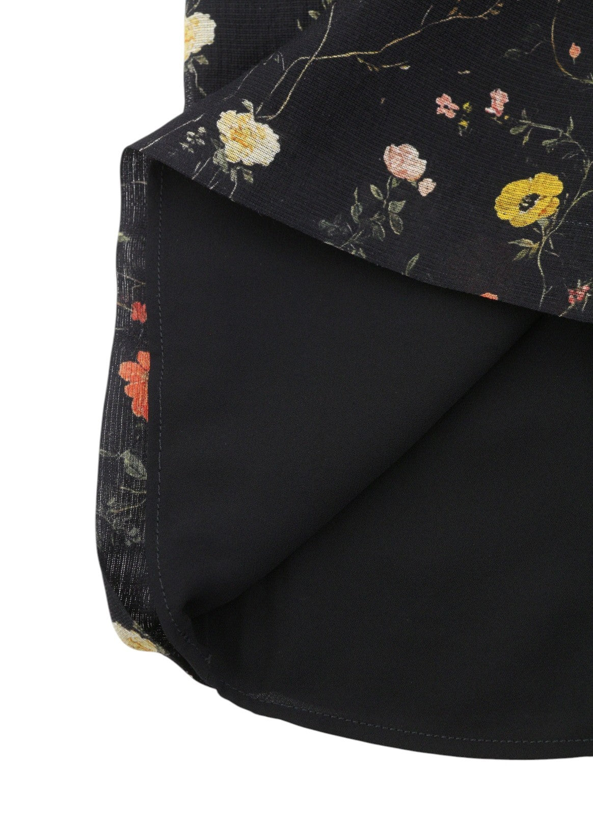 Kjole Raglan ærmer Babydoll foret