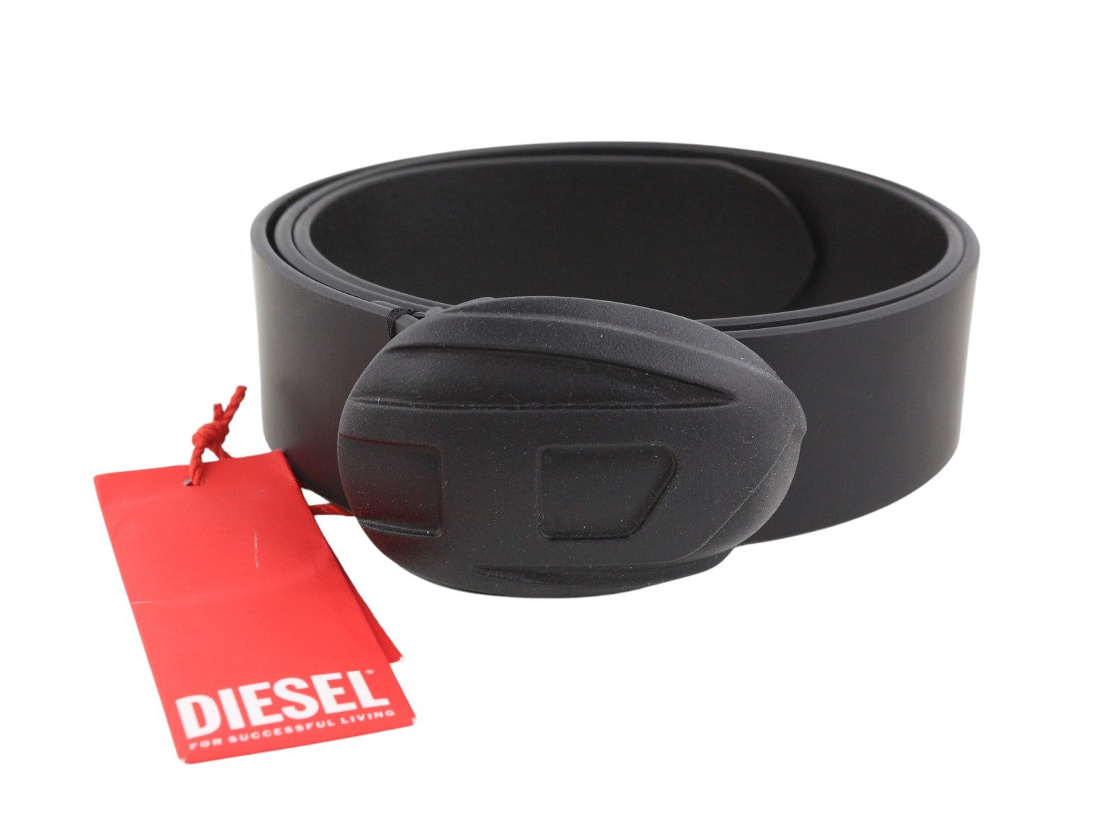 Diesel 1dr-pod B-1dr Pod 40 Men Beltblack Leather Press Stud Rrp175