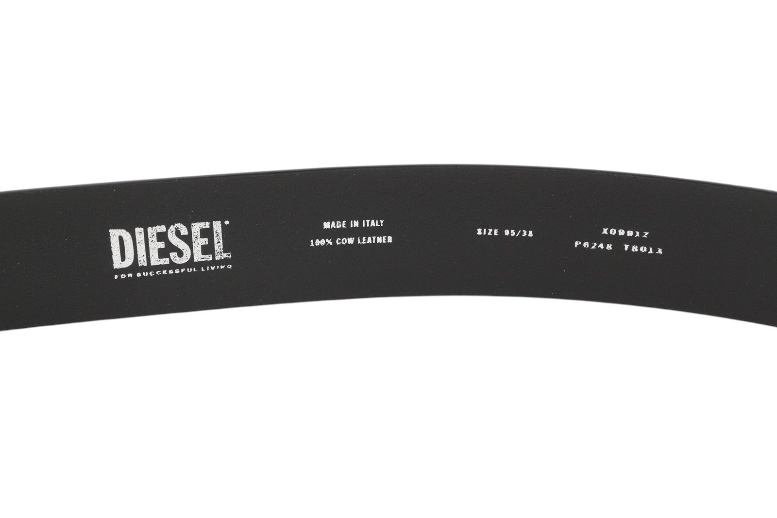 Diesel 1dr-pod B-1dr Pod 40 Men Beltblack Leather Press Stud Rrp175