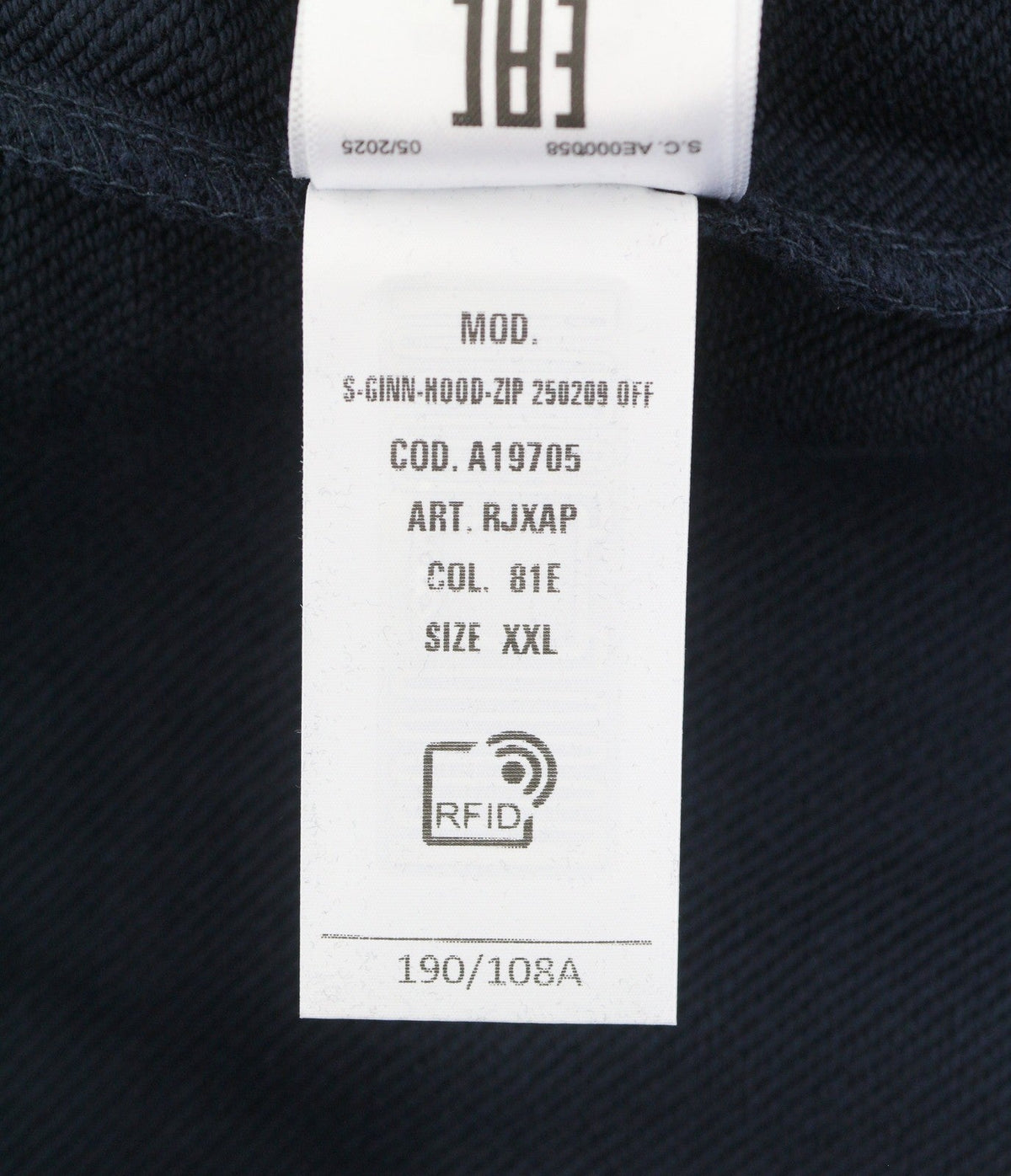 Hoodie S-ginn-hood-zip 250209 Off