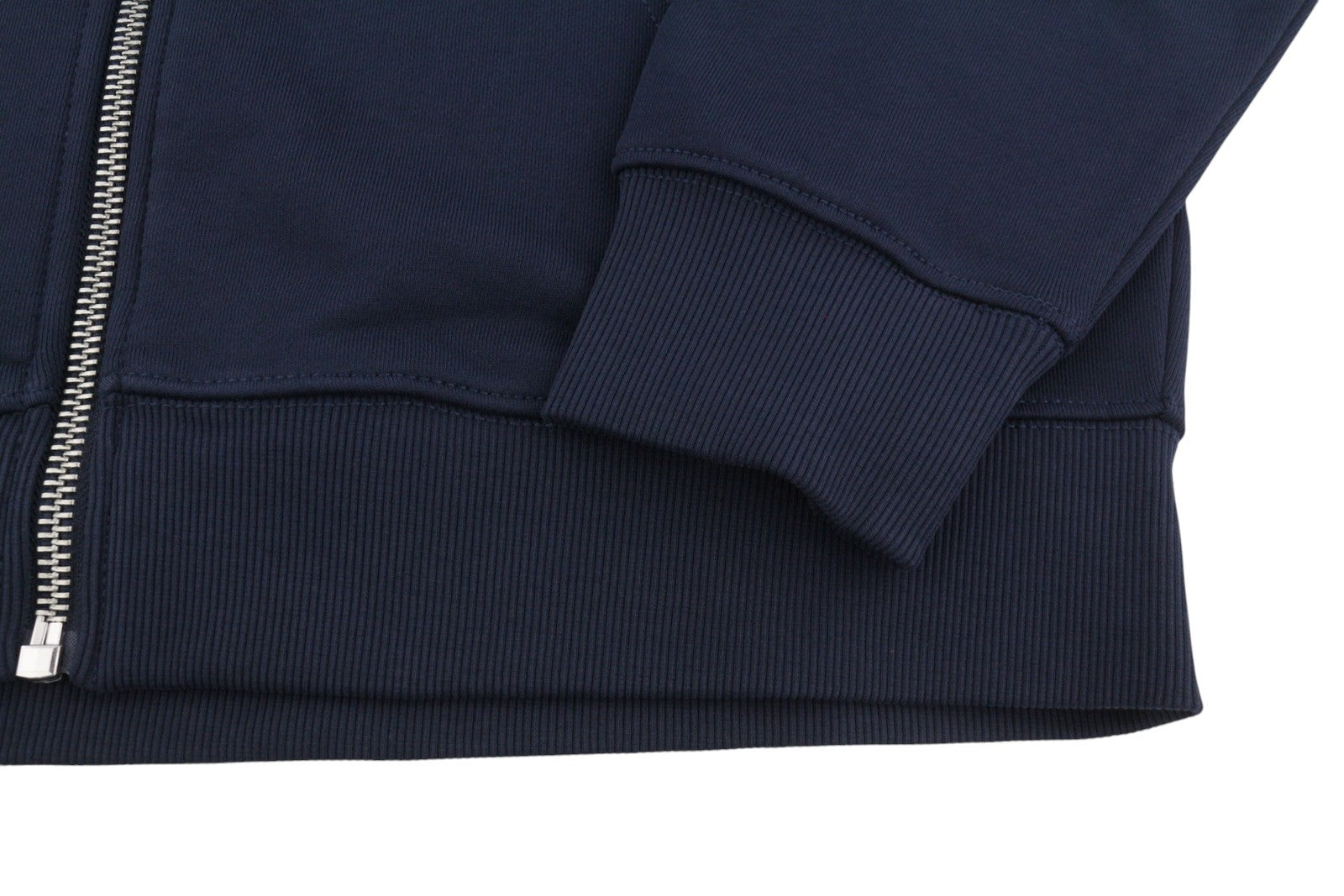 Diesel S-ginn-hood-zip 250209 Off Men Hoodiedark Blue Cotton Full Zip Rrp175