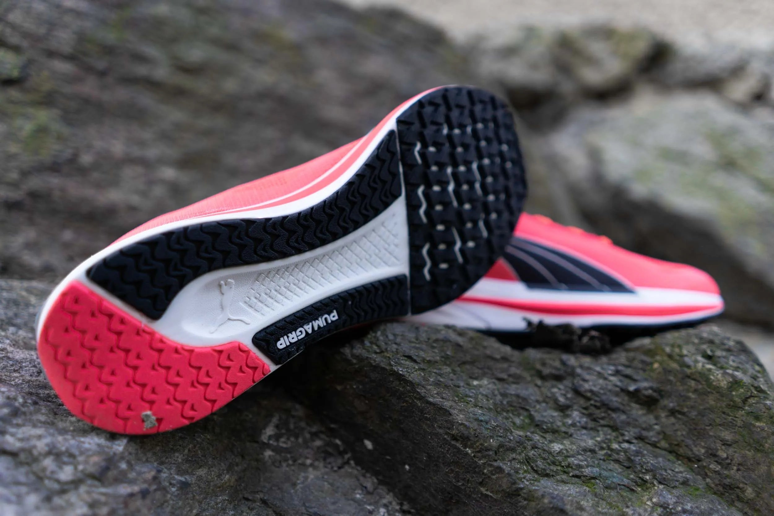Puma wmns velocity nitro piros-fekete-fehér rózsaszín 38