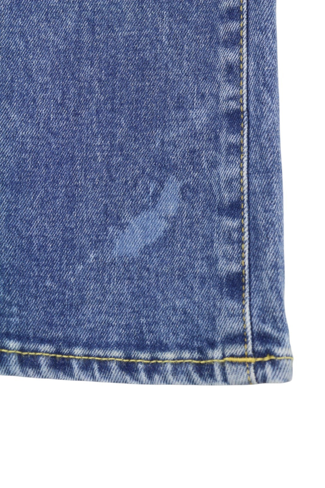 R13 Kick Fit Damen Jeans 29 Jasper Stretch Cropped Whiskers Faded Blue PS26