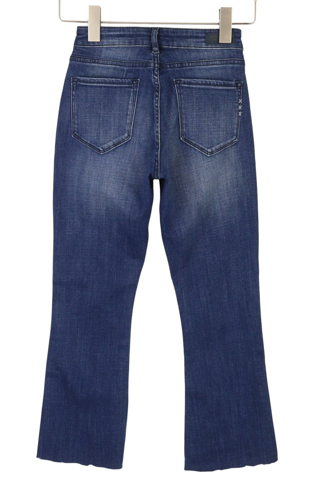 Mná Scotch & Soda Jeansblue Guairneáin Faded Distress Hems Bootcut Fit