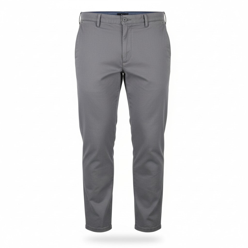 Pánské kalhoty Harmont & Blaine 54grey Regular Fit Turn-up Chino