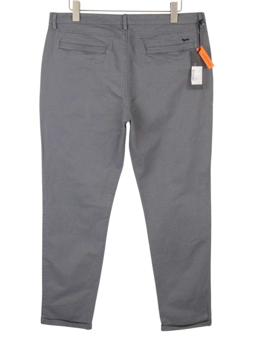 Pánské kalhoty Harmont & Blaine 54grey Regular Fit Turn-up Chino
