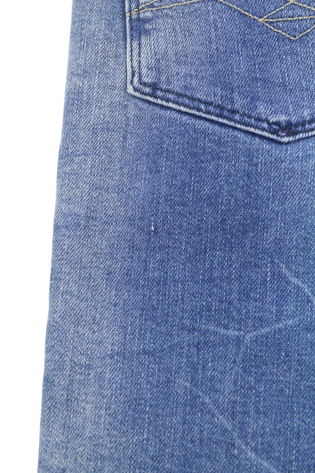 Replay Anbass Men Jeansblå Morrhår Faded Slim Fit Zip Fly Denim