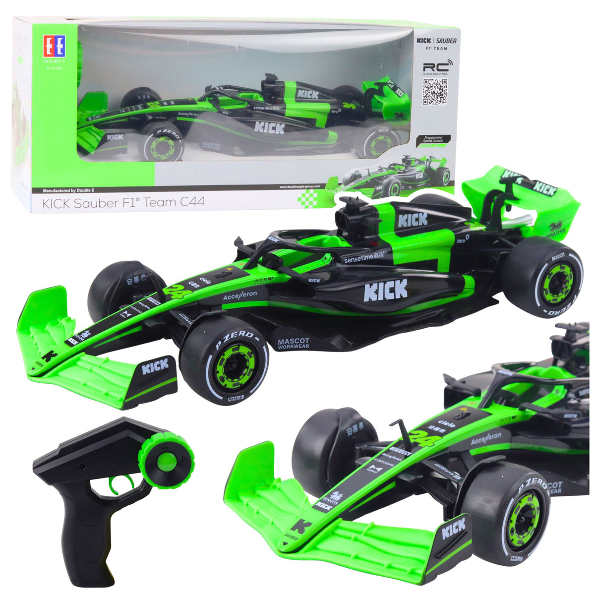 Sauber F1 C44 Black And Green 1:16 Remote Controlled Racer