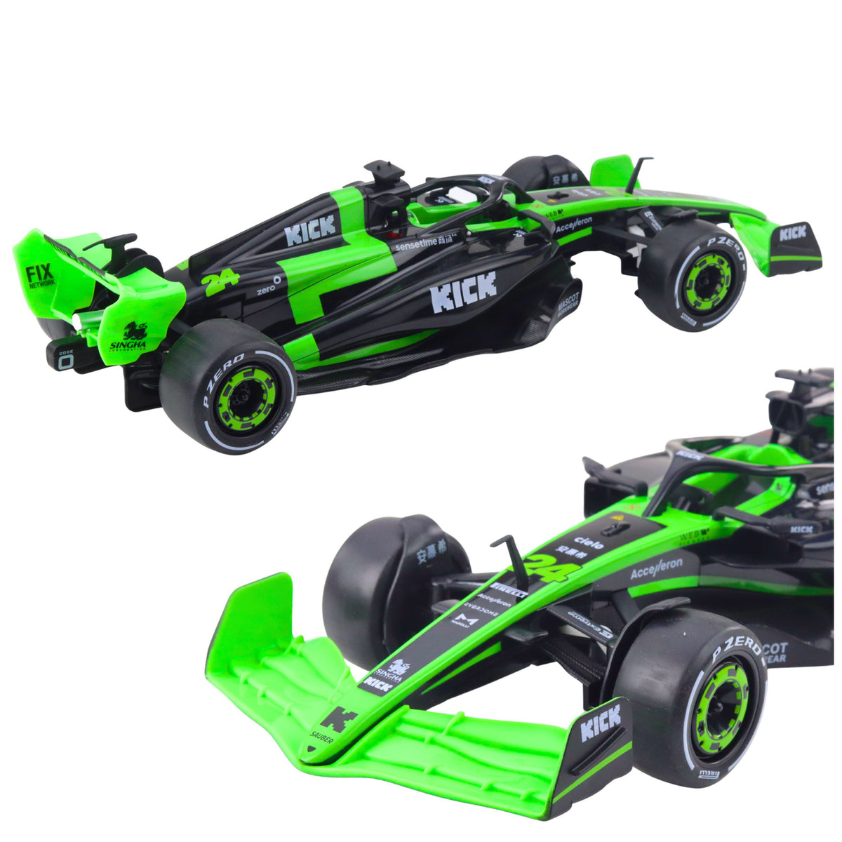 Sauber F1 C44 Black And Green 1:16 Remote Controlled Racer