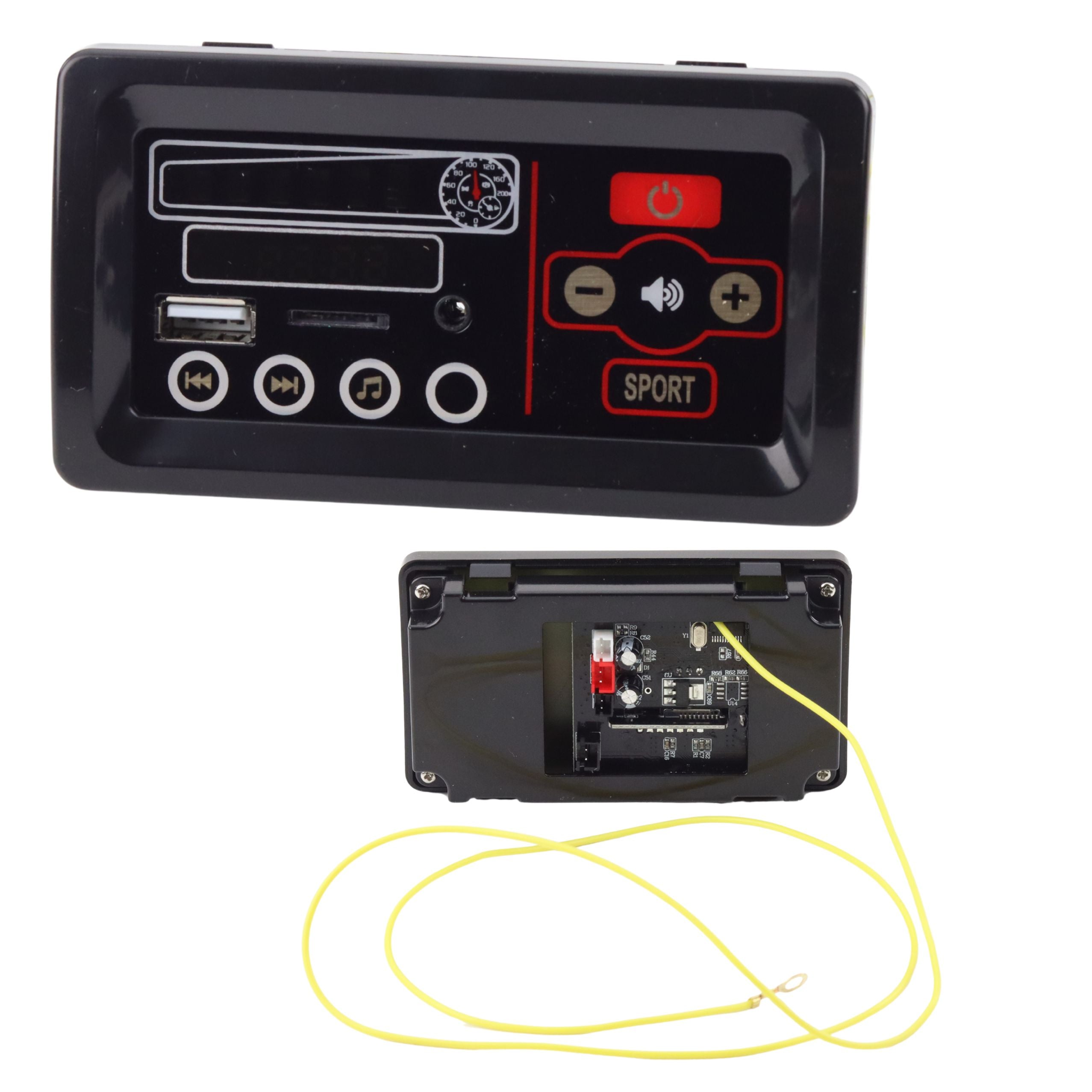 Music Panel For A Battery-powered Vehicle - 12v
