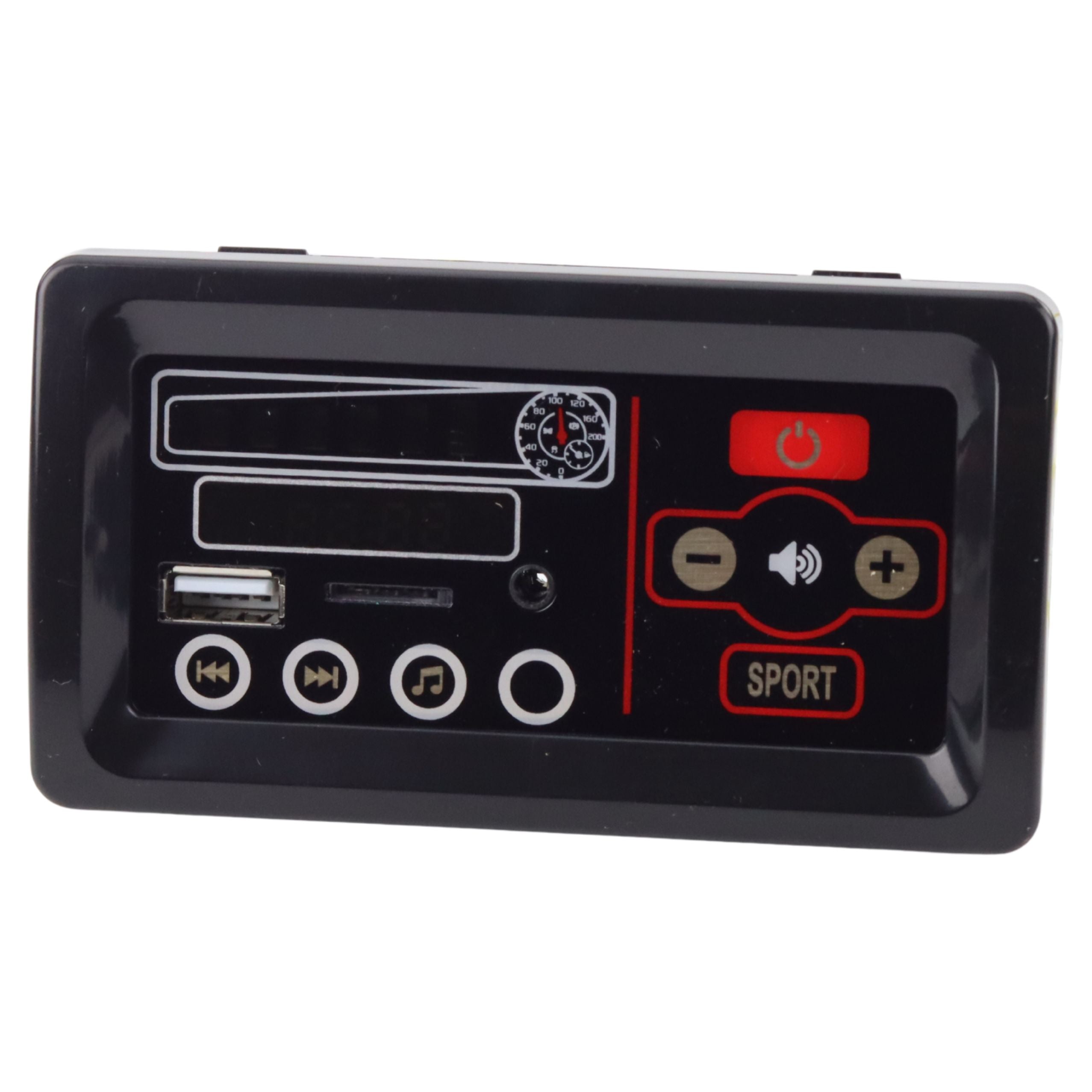 Music Panel For A Battery-powered Vehicle - 12v
