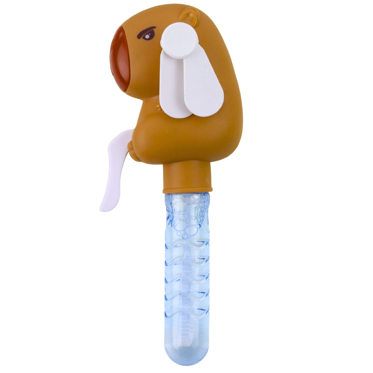 Kapibara Bańki mydlane Wiatraczek 2 w 1 Różdżka 3 oczy do bąbelków 19 cm Mix