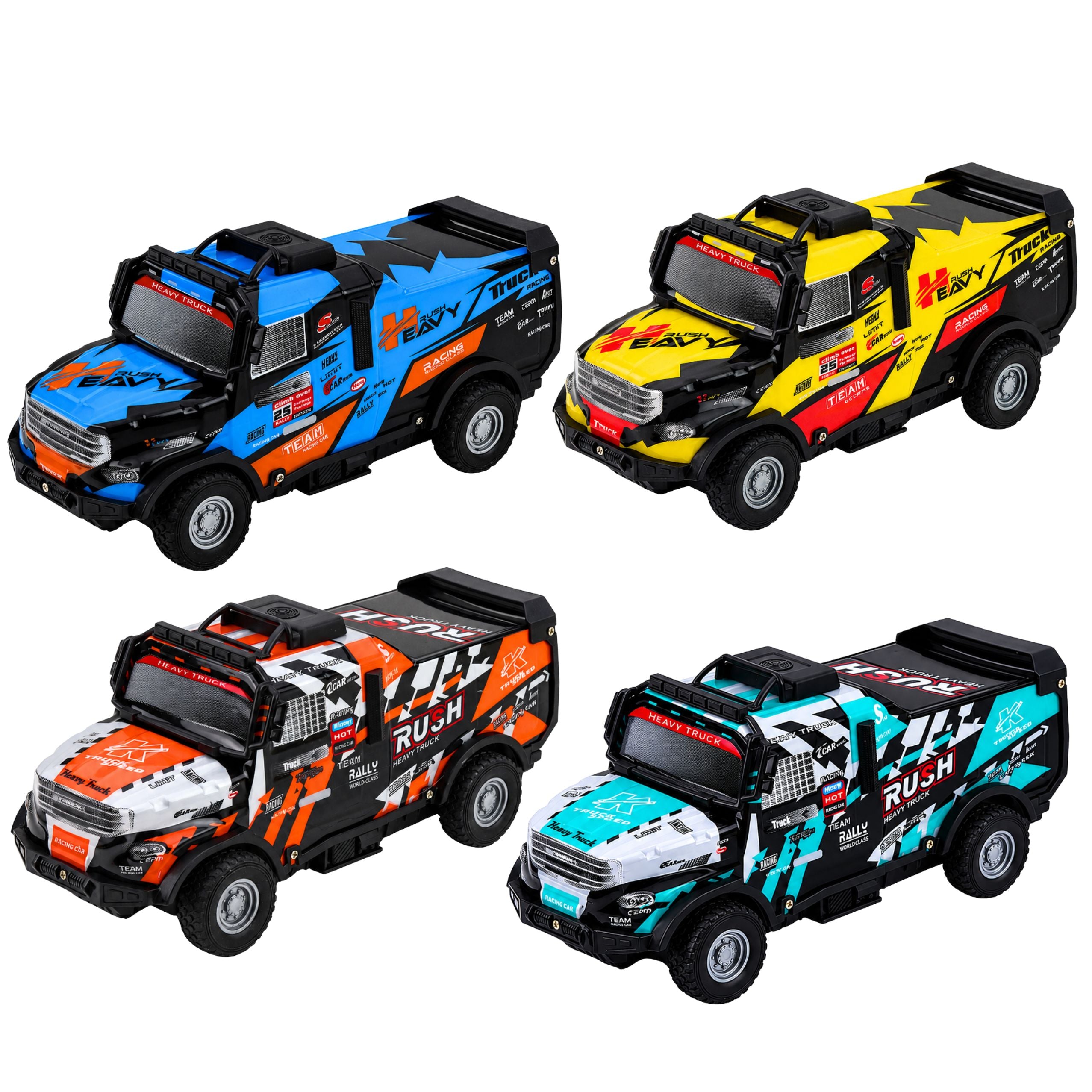 Off-road Vehicle With Friction Drive Illuminated Body Sounds