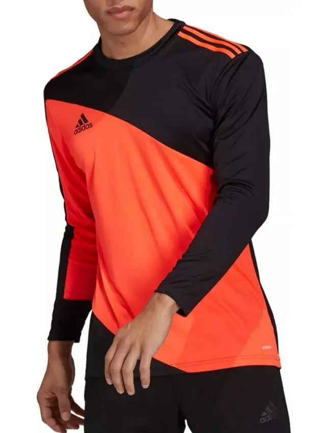 Dětský brankářský dres Adidas Jr. Performance Squadra Černo-oranžová oranžová