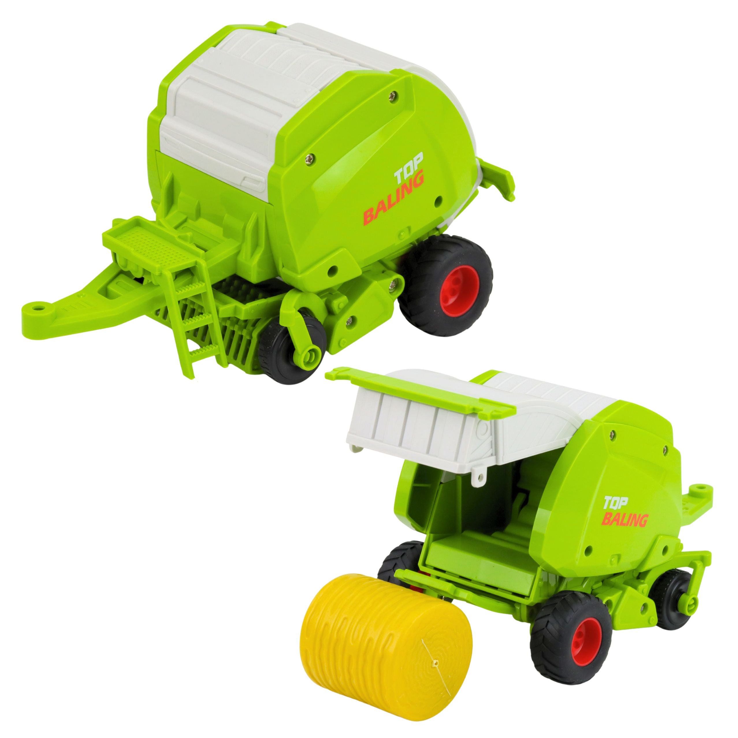 Rc Remote Controlled Agricultural Farm Tractor With Baler 1:24
