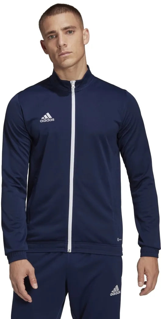 Heren sportjack Adidas Entrada 22 marineblauw