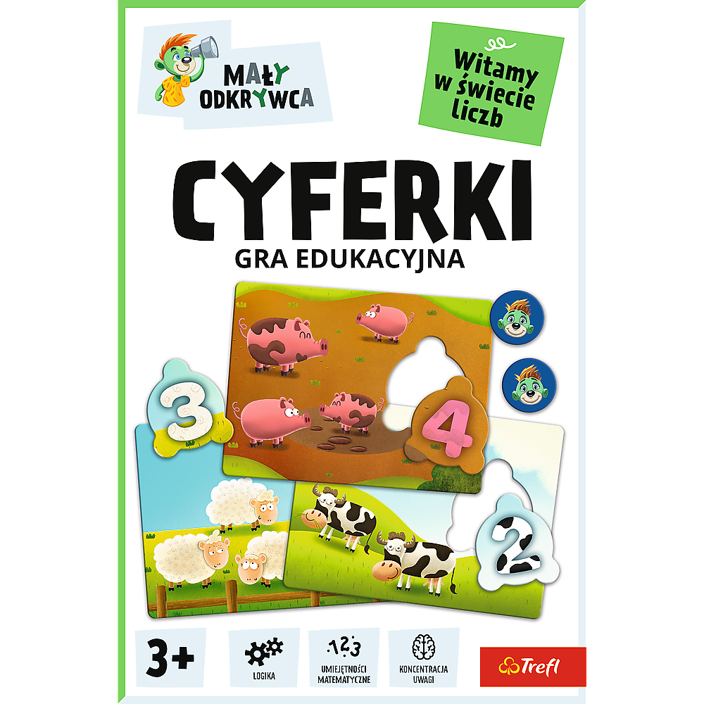 Game - Little Explorer Numbers Trefl 02810
