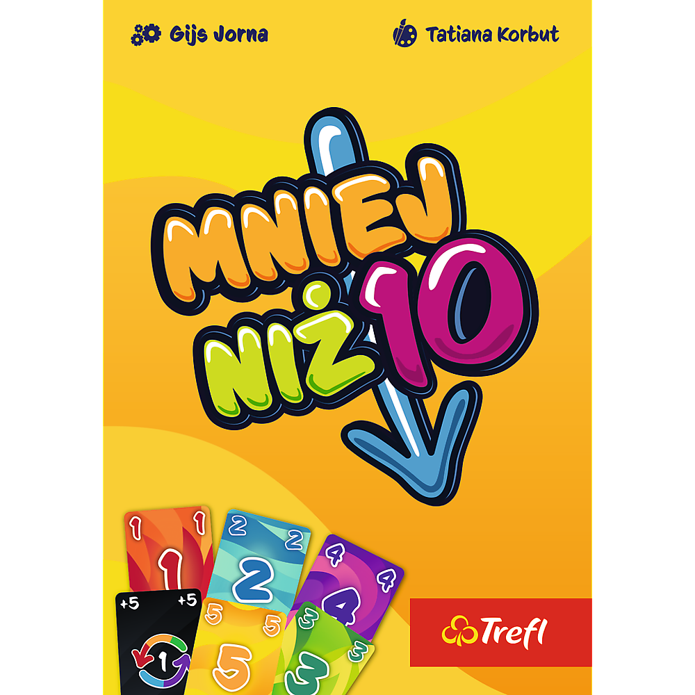 Card Game – Less Than 10 – Trefl 02880