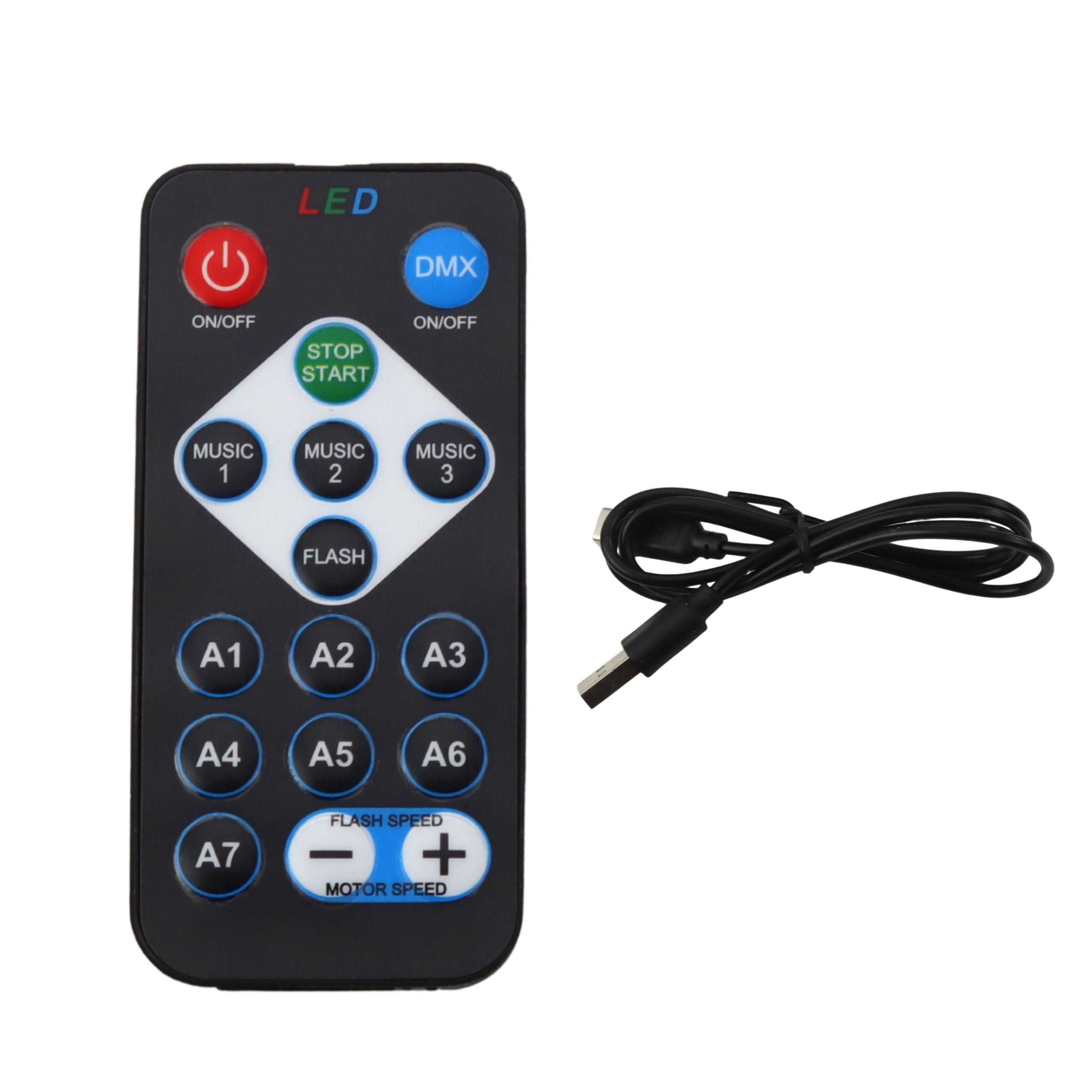 Projector Ball Night Lamp Colorful Led Lights 360° Remote Control